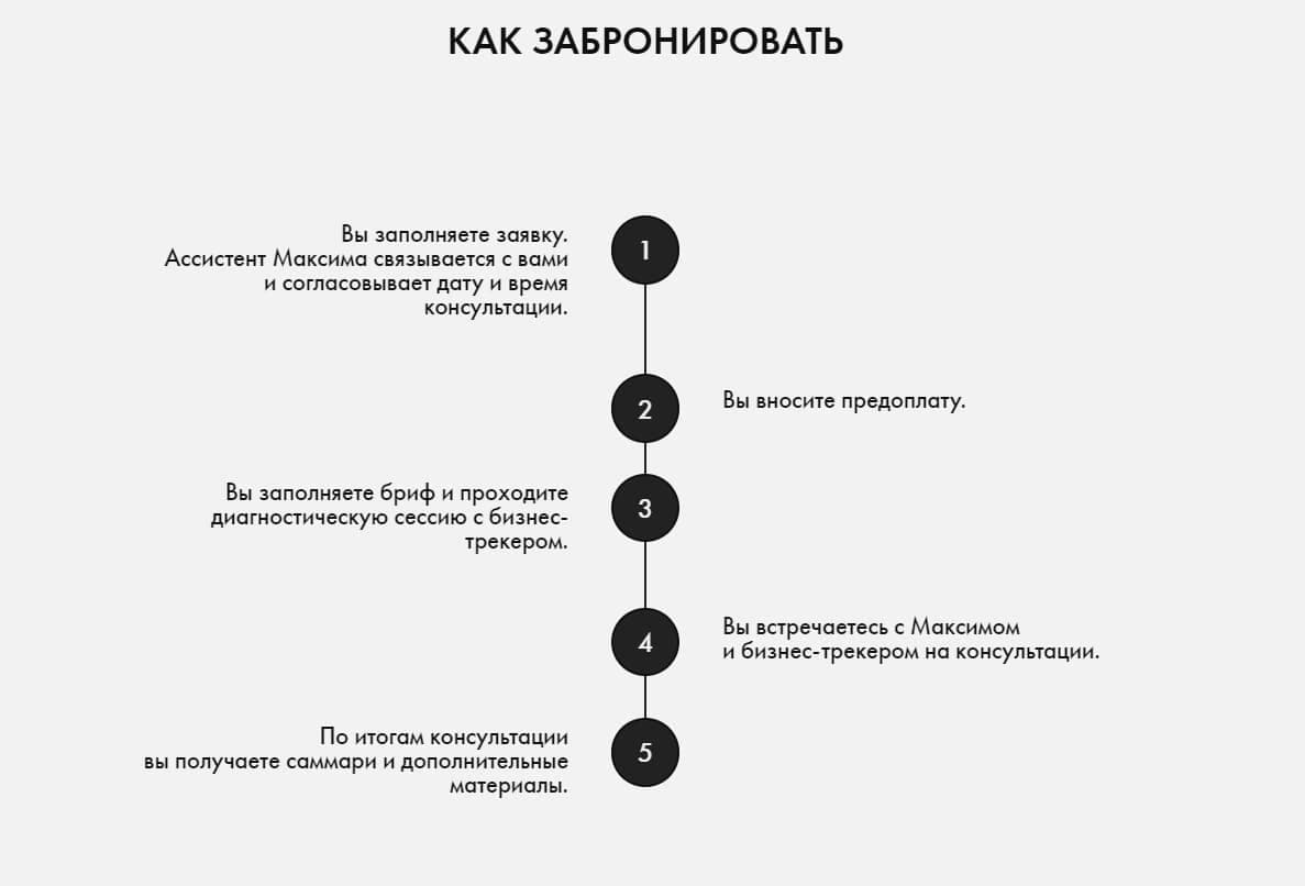 Как забронировать у Максима Спиридонова