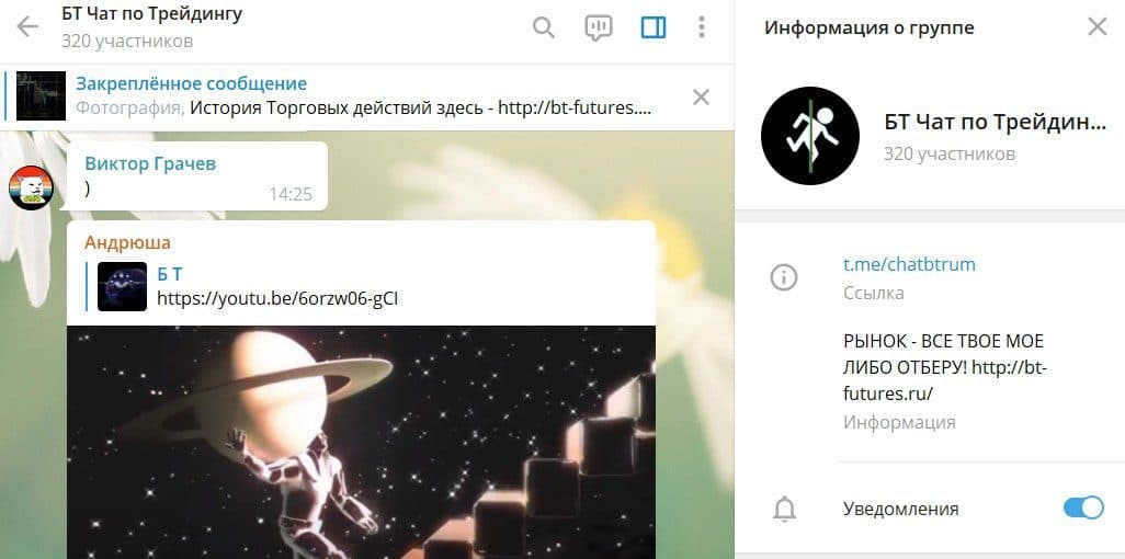 Биржевой Трейдер телеграмм канал