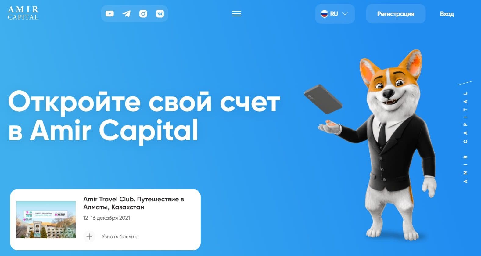 Инвестиционная платформа Амир Капитал