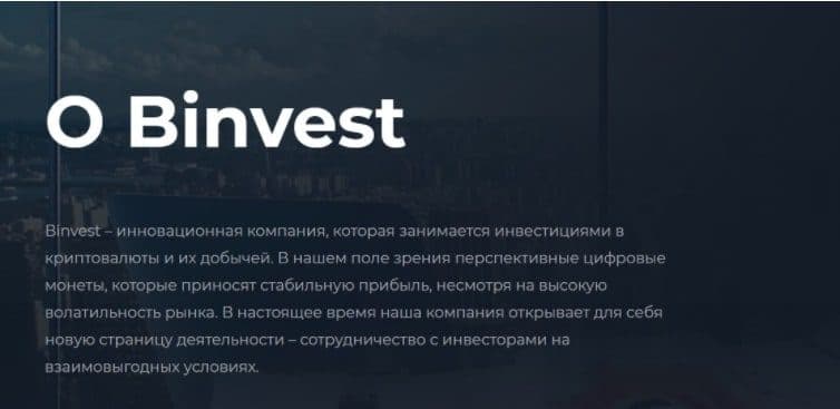 О Бинвест