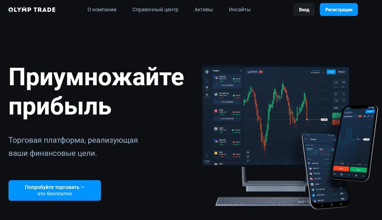 Сайт Olymp Trade