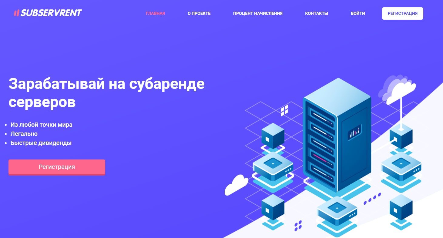 SubServRent.com – современная инвестиционная платформа