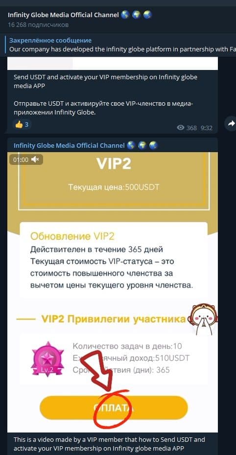 Преимущества VIP-статусов