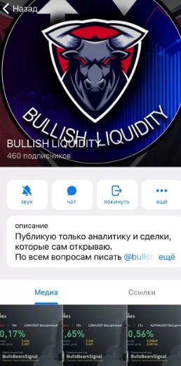 BULLISH LIQUIDITY телеграмм