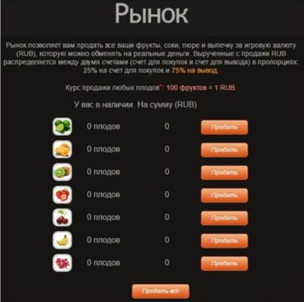 Lucky Farm рынок