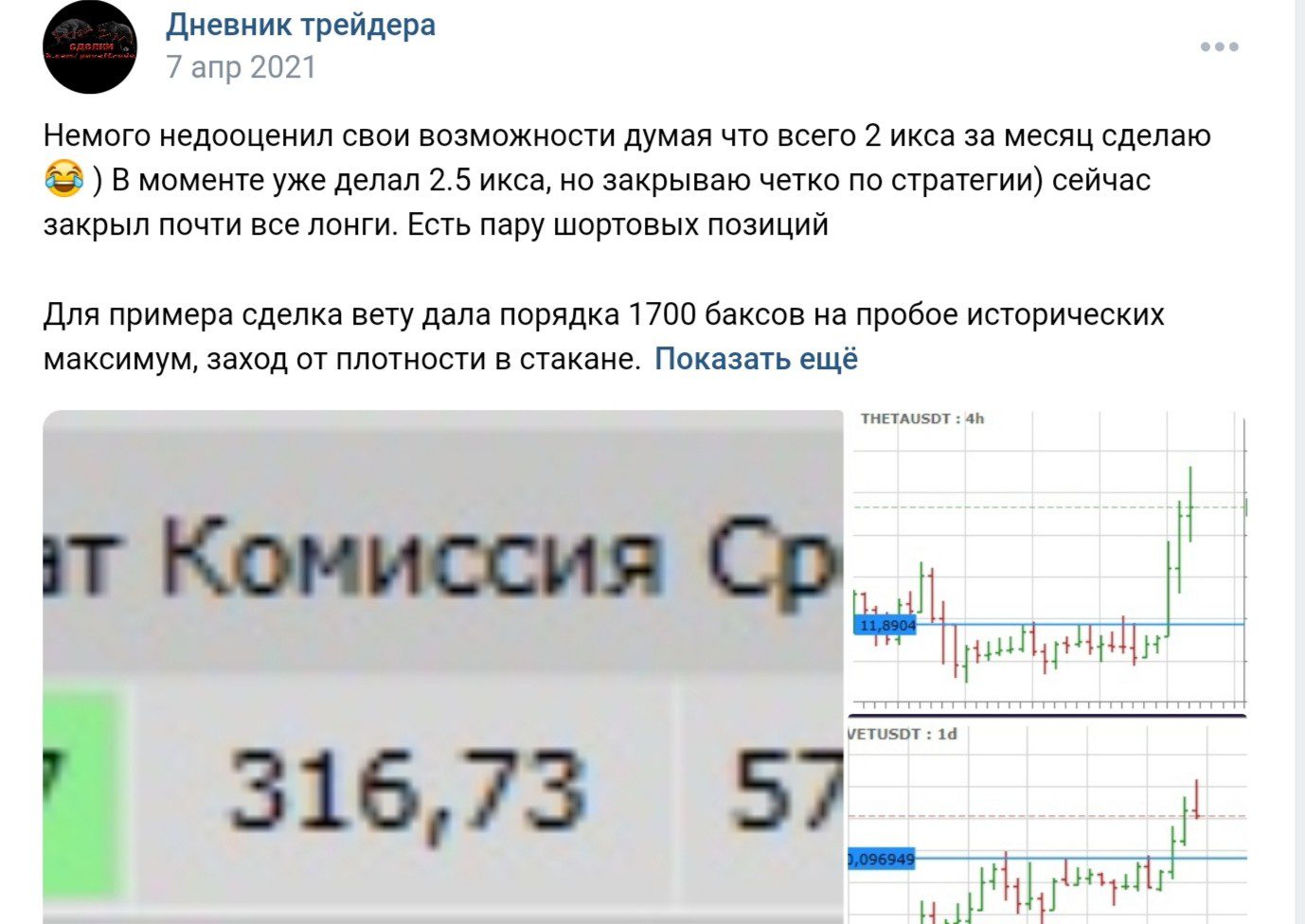 паша носков трейдинг