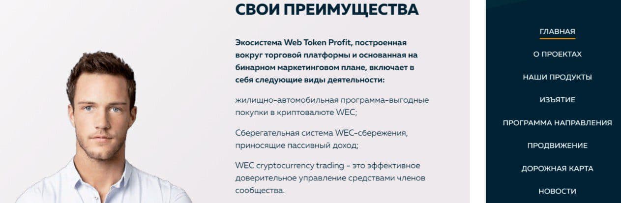 Обзор платформы Web Token Profit