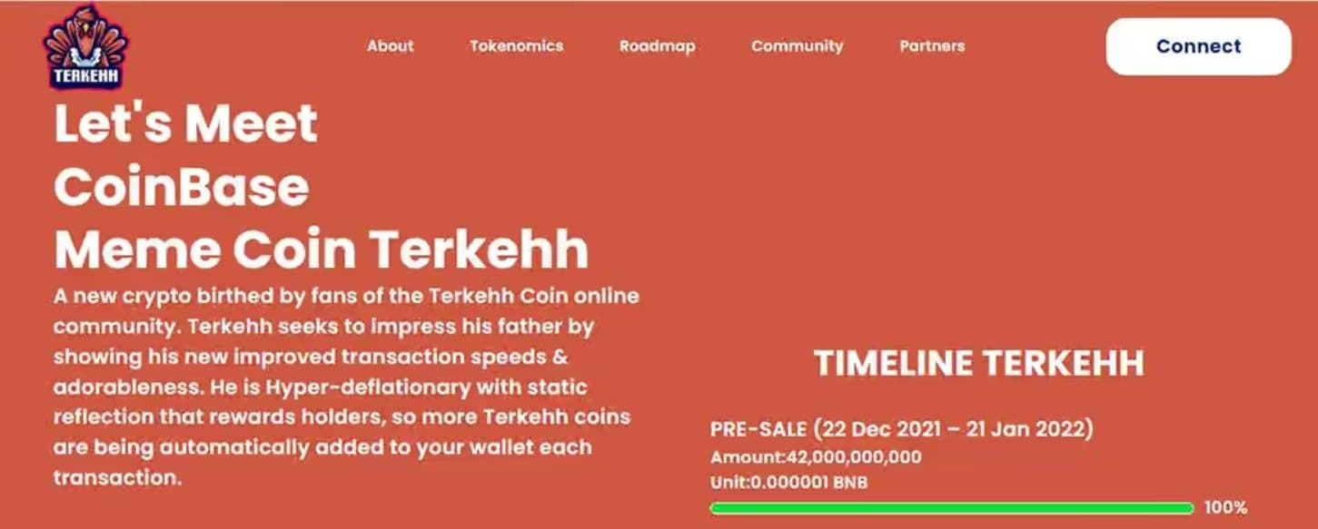 Terkehh Token сайт