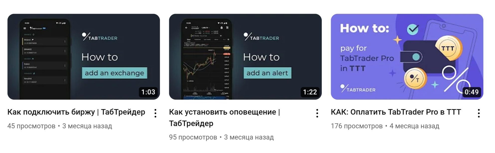 Tabtrader ютуб