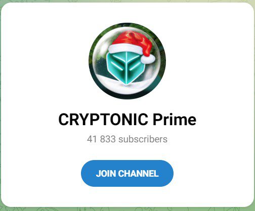 Телеграм CRYPTONIC Prime трейдер tonsilitis