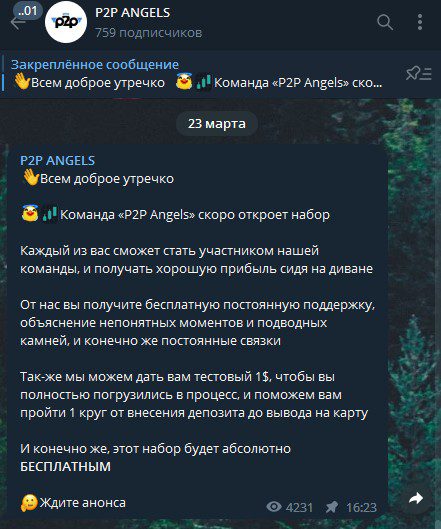 p2p angels олег наумов обзор