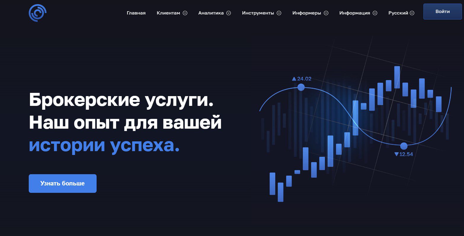 Обзор сайта брокера Cointology