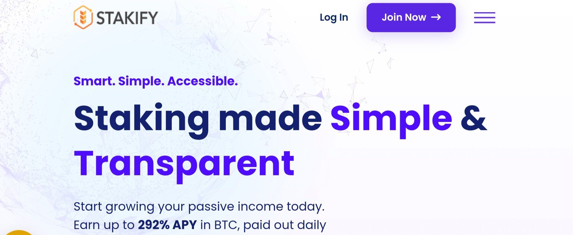 Stakify инвестиционный проект