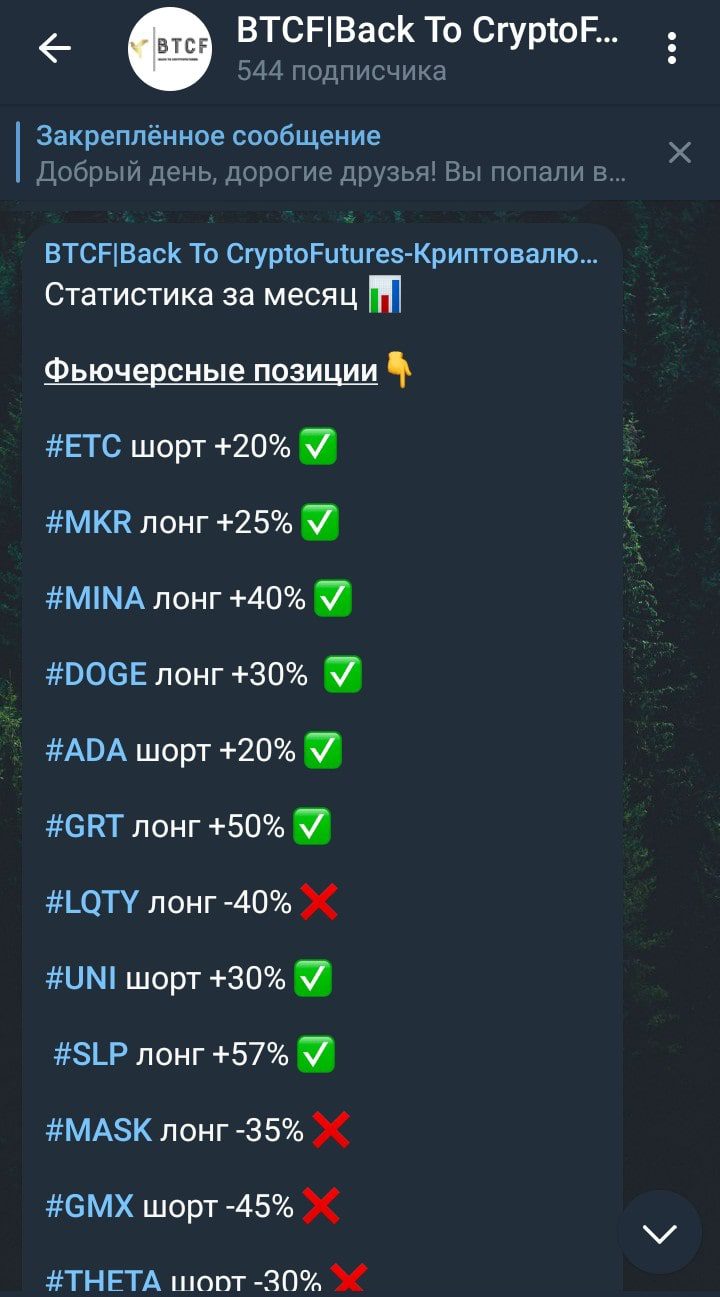 BTCF телеграмм