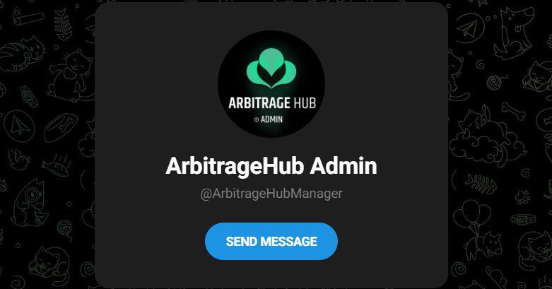 Arbitrage Hub телеграм