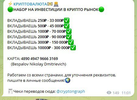 Сryptongraph инвестиции обзор