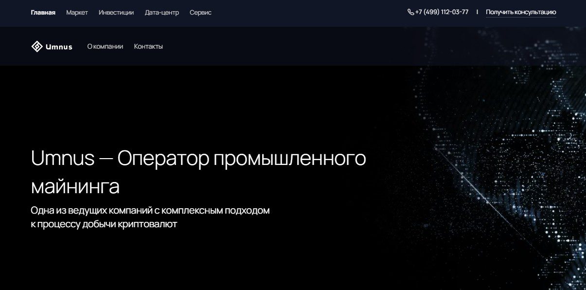 Umnus обзор сайта