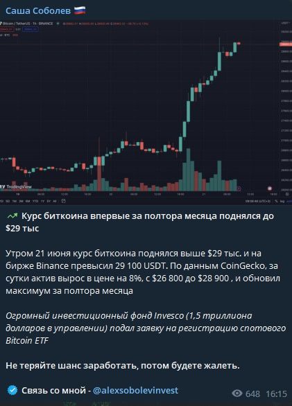 Соболев Александр Телеграмм