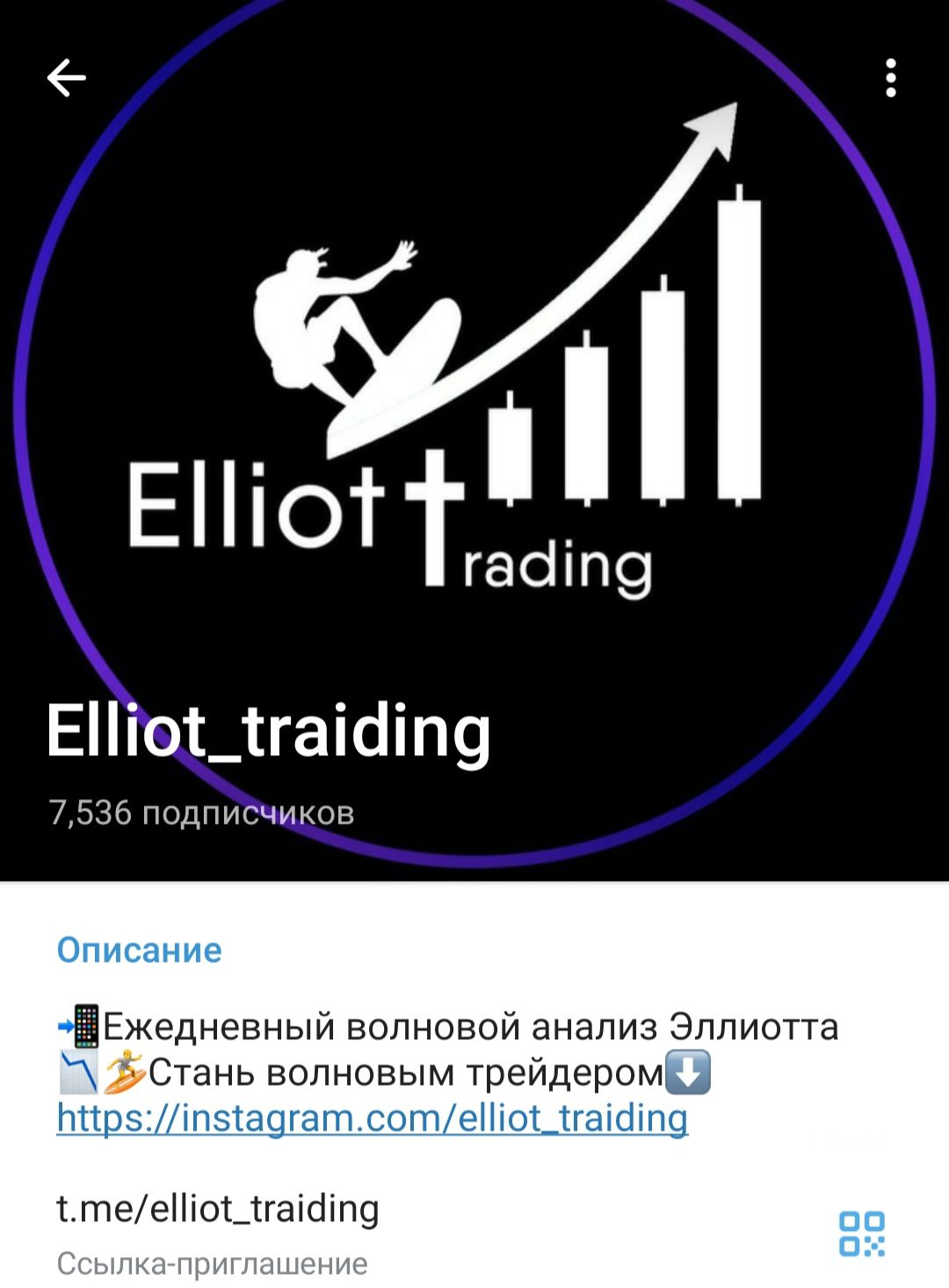 Elliot traiding телеграм