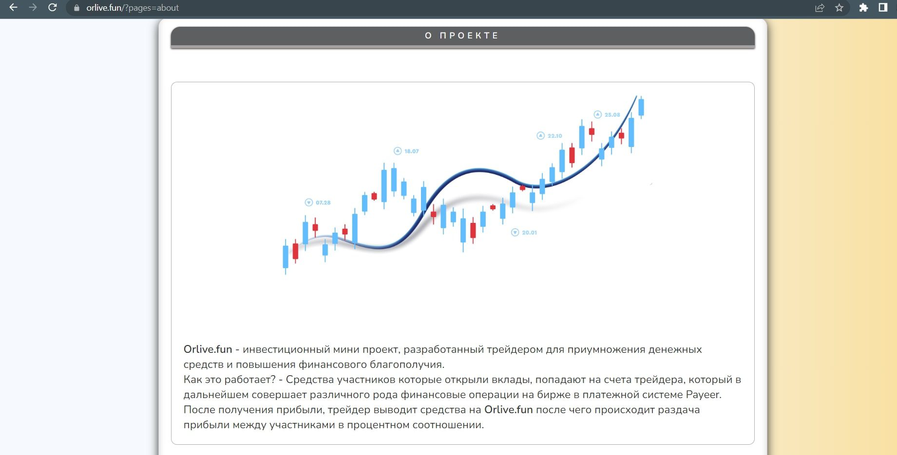 Orlive.fun сайт