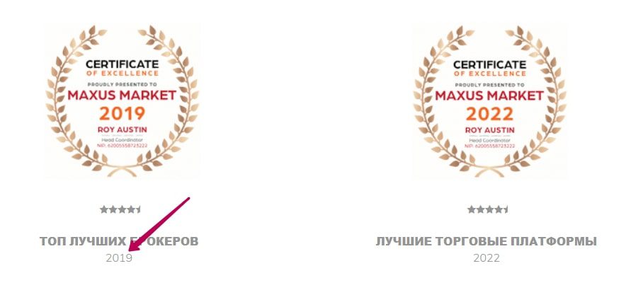 Maxus Global Market сайт