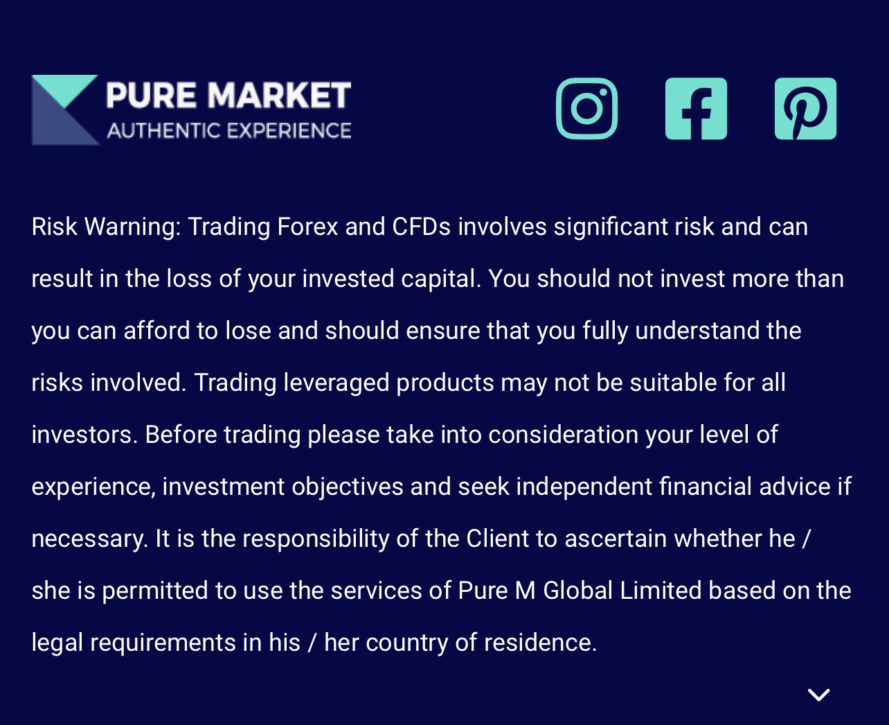 pure market инфа