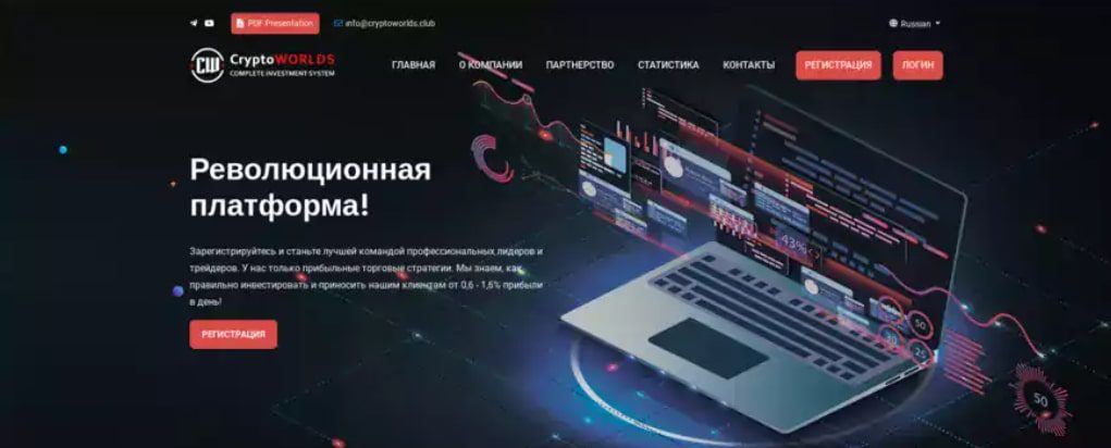 Cryptoworld сайт