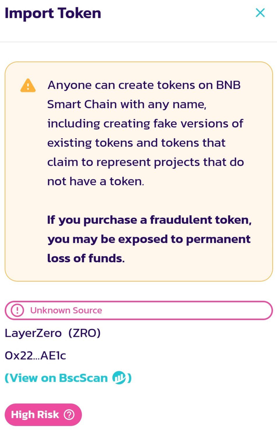 layer zero token