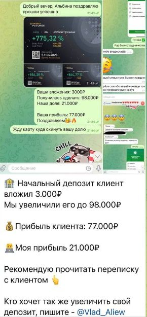 Aliev Invest депозит