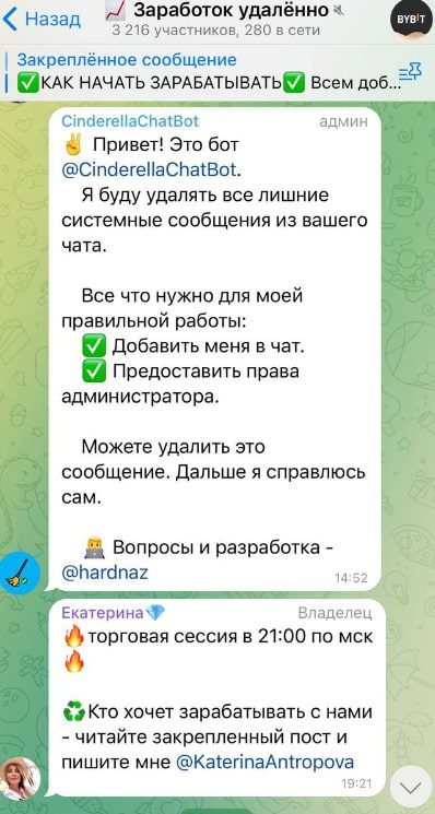 Заработок Удаленно телеграмм