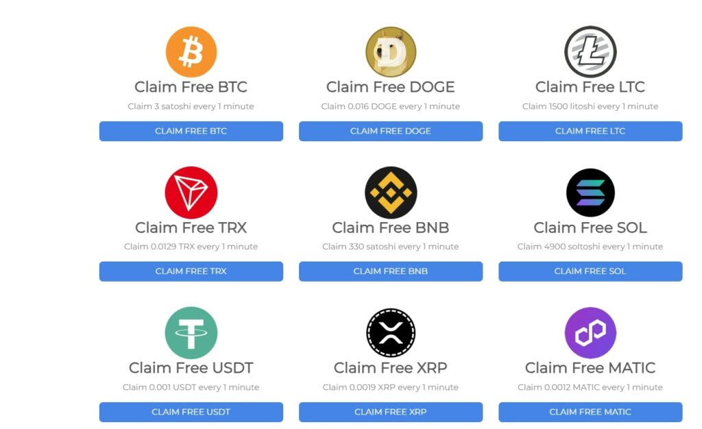 Claimfreecoins монеты