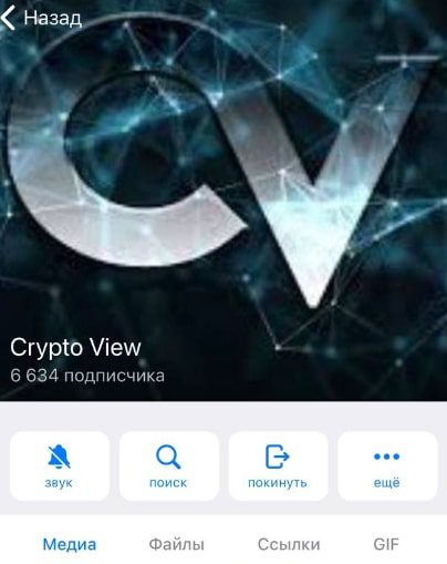 Crypto View телеграмм