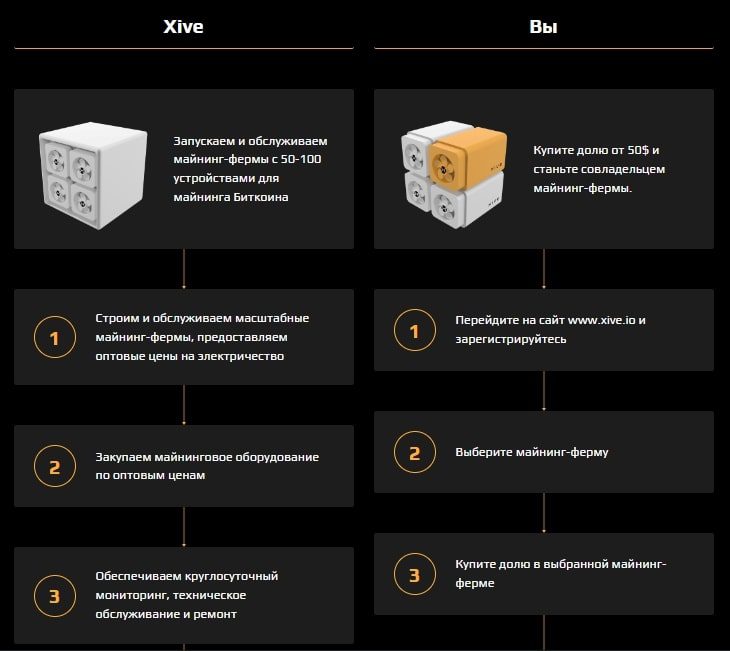 Xive Io сайт