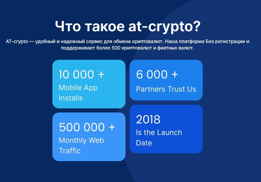 at crypto wallet статистика