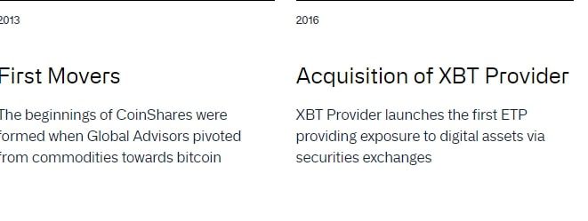 CoinShares инфа