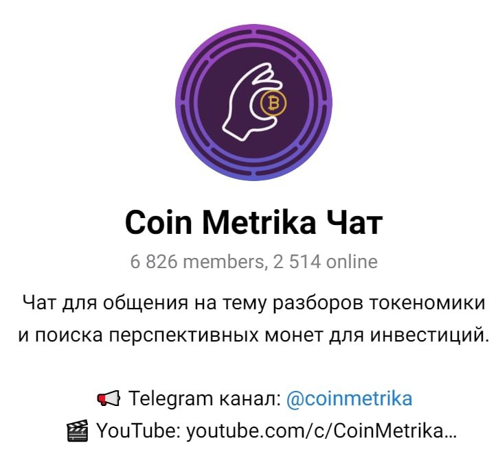 Coin Metrika чат