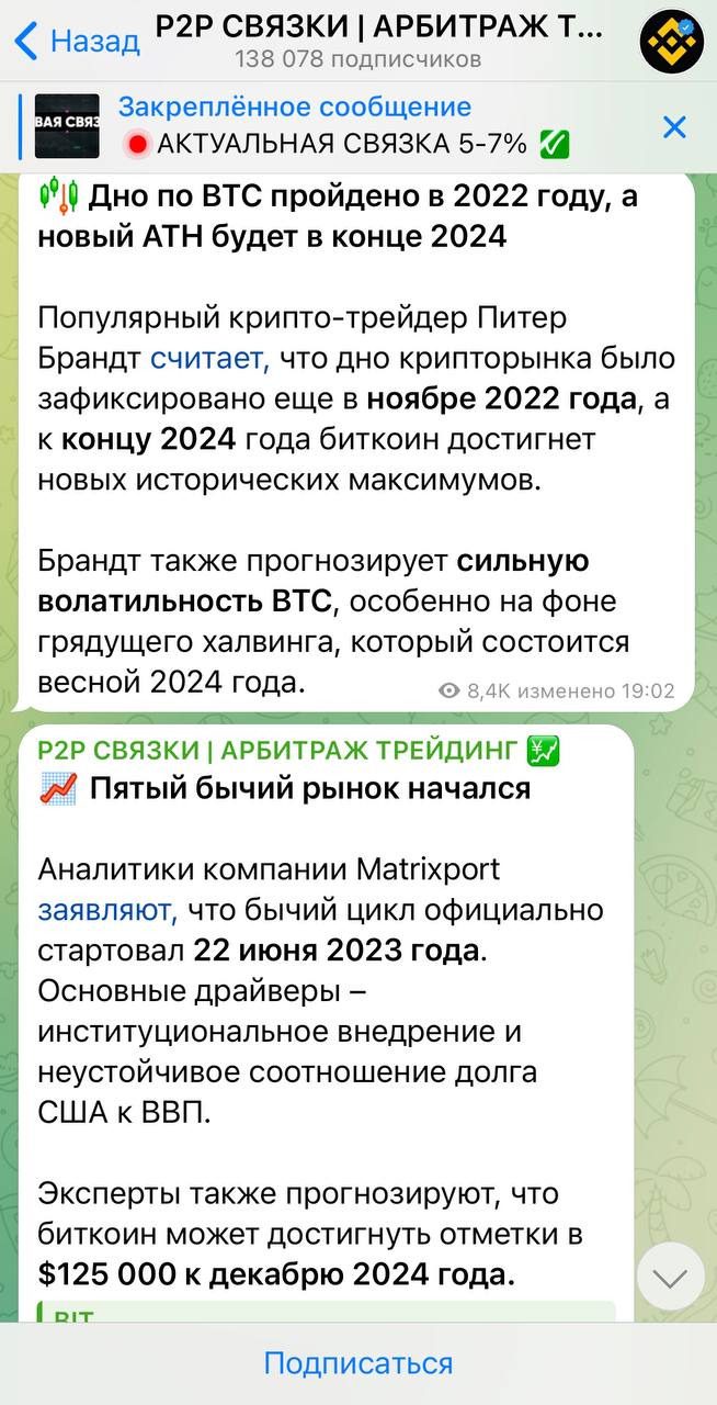 Новости на канале P 2 P Алексей